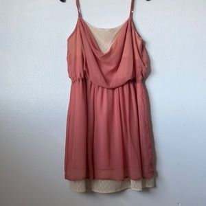 Love Tree pink/beige summer dress